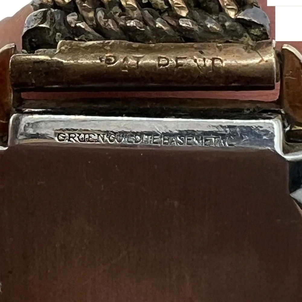 Gruen Veri-Thin Watch Gold 421-528 Fair 10K Gold Filled 15J Manual Wind 1940s
